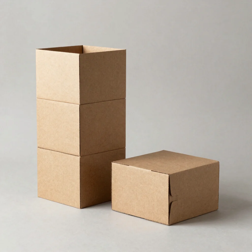 Tall Kraft Cake Box