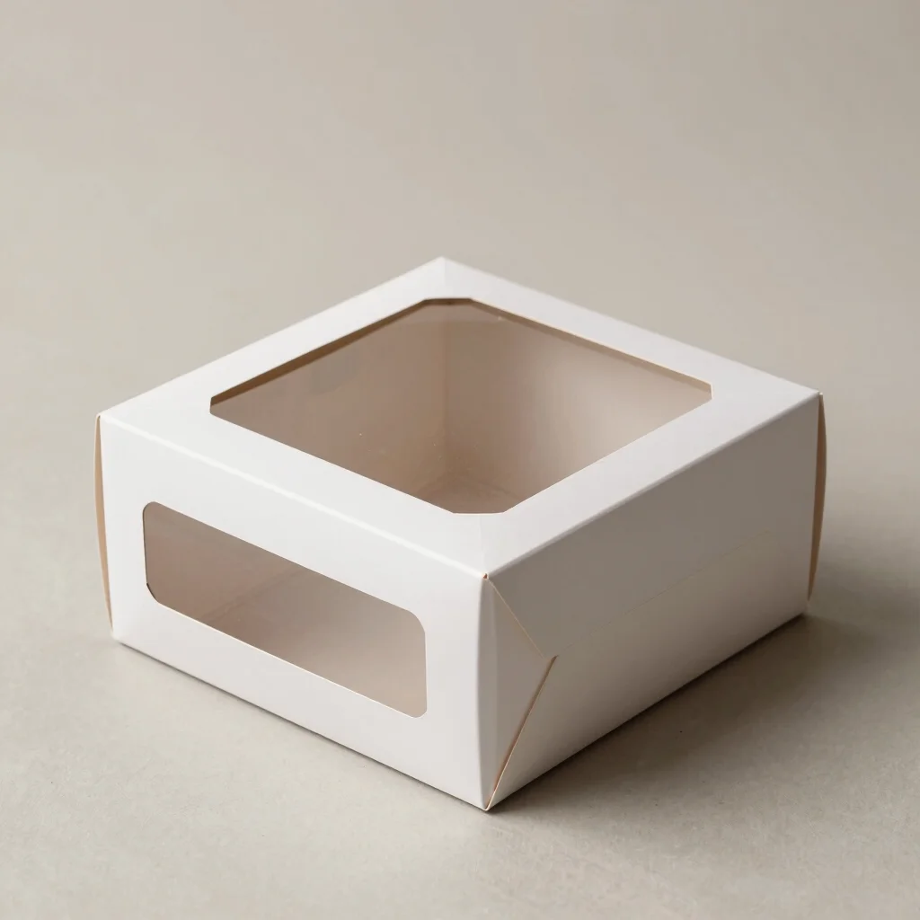 Clear Window Cake Box